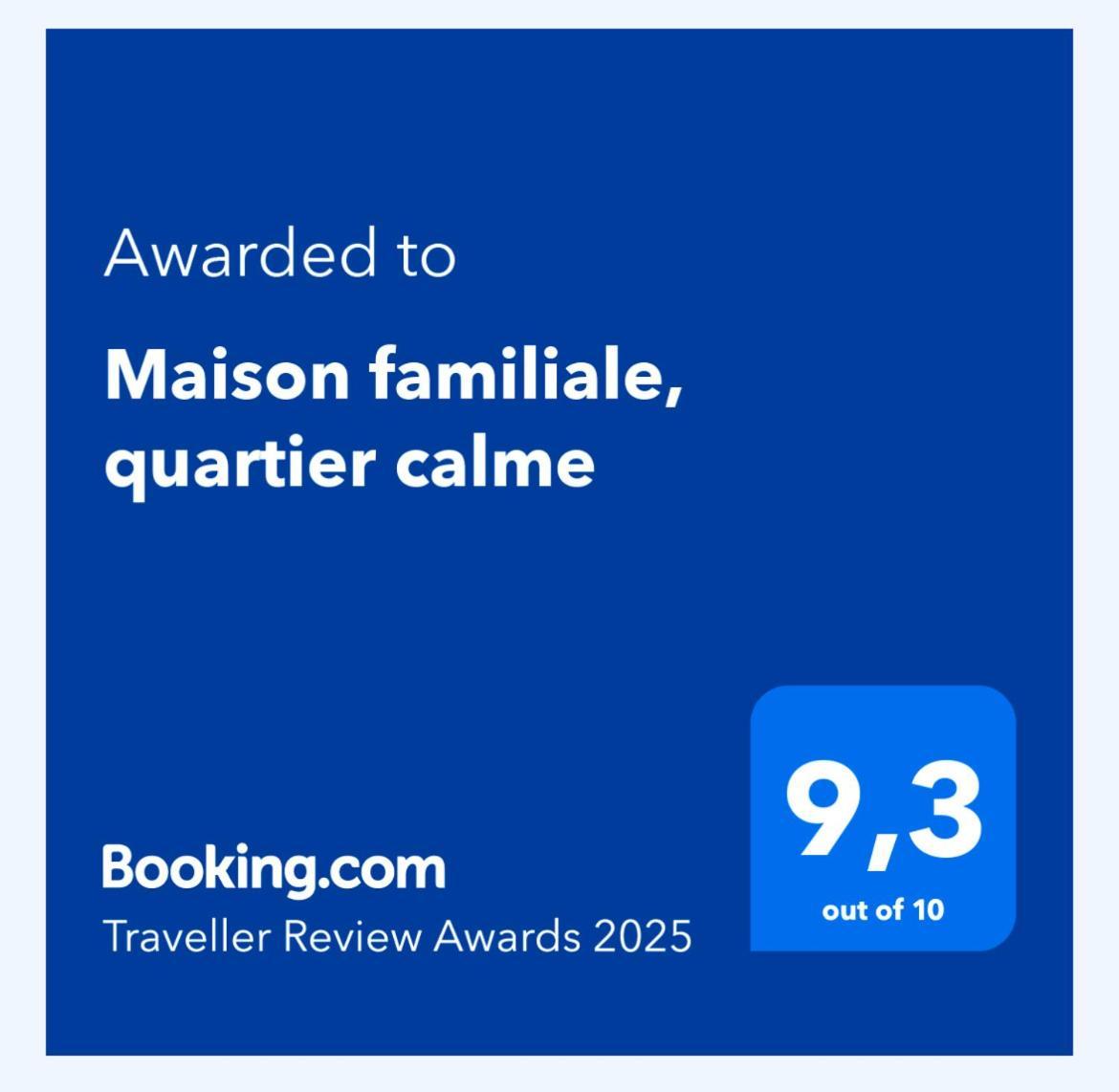 Maison Familiale, Quartier Calme Le Mans Luaran gambar